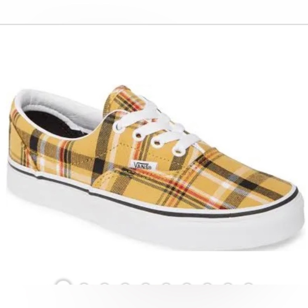🔥VANS OFF THE WALL - VANS CLASSIC ERA | YELLOW PLAID🔥